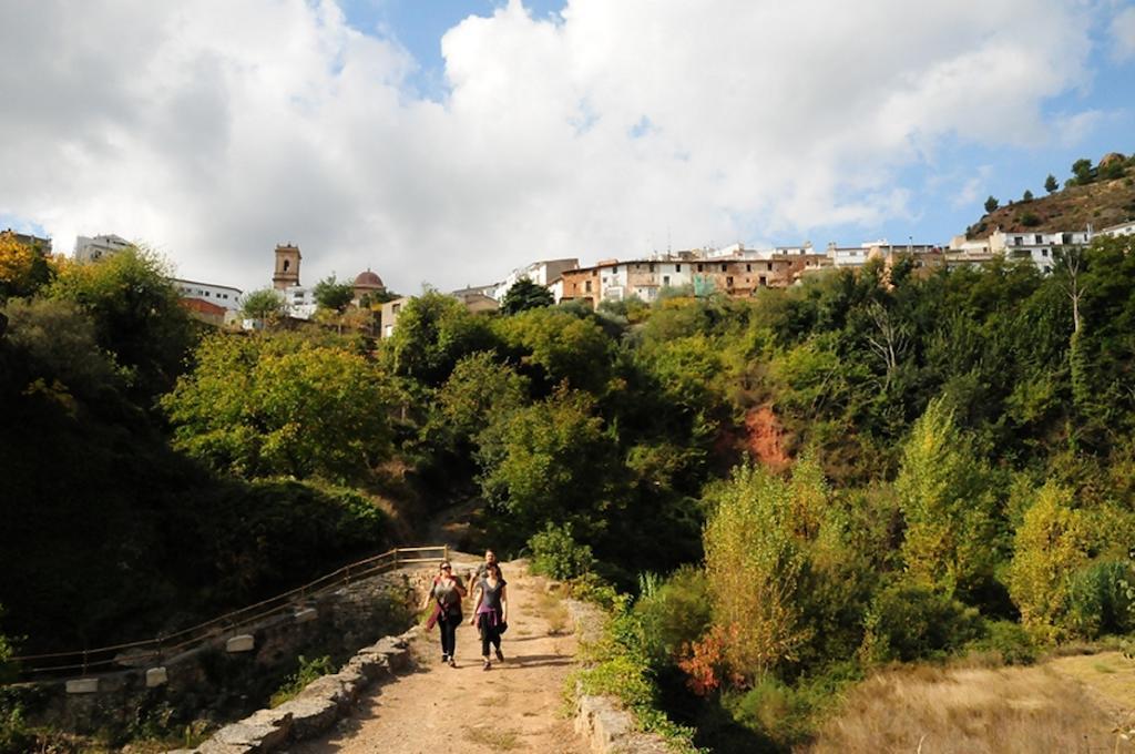 Masía La Posada Del Río Carbo Vilafermosa del Riu  Exterior foto