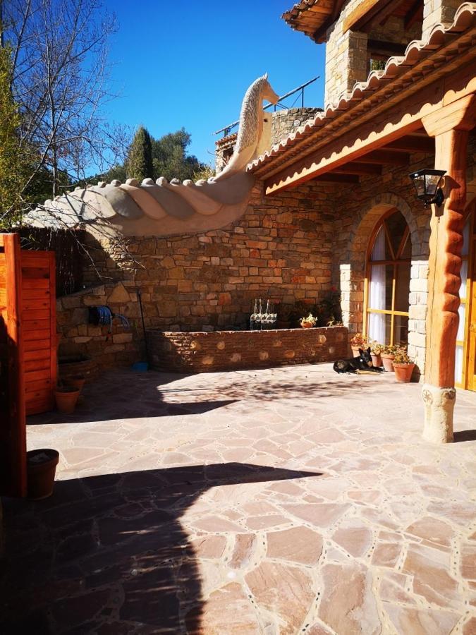 Masía La Posada Del Río Carbo Vilafermosa del Riu  Exterior foto
