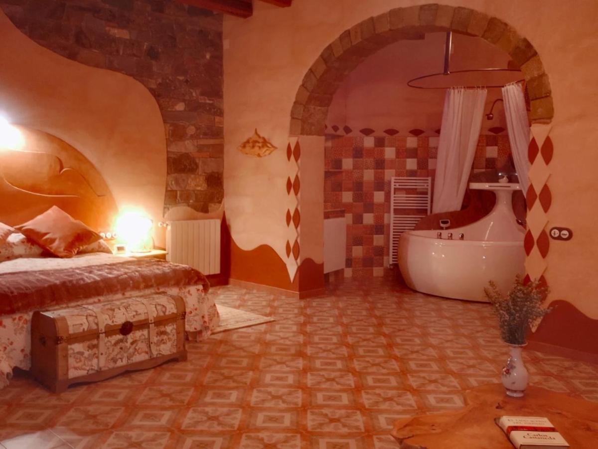 Masía La Posada Del Río Carbo Vilafermosa del Riu  Exterior foto