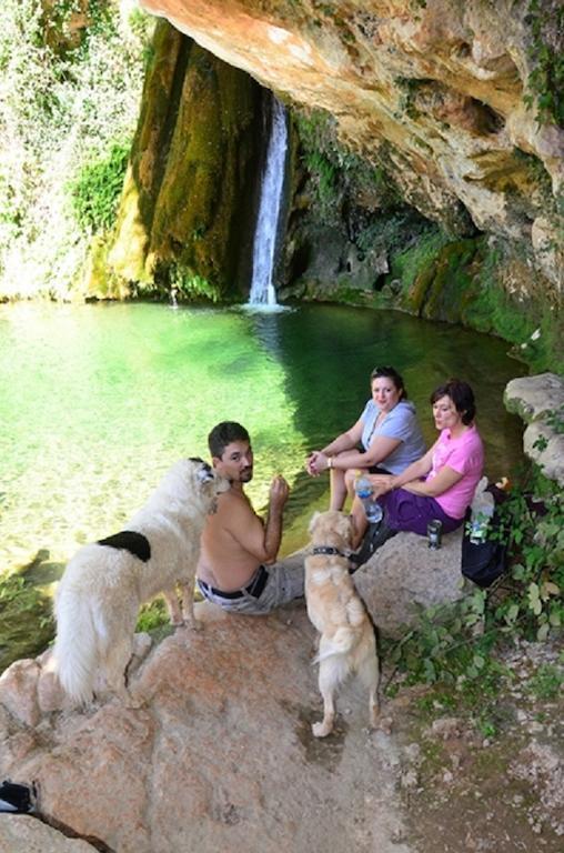 Masía La Posada Del Río Carbo Vilafermosa del Riu  Exterior foto