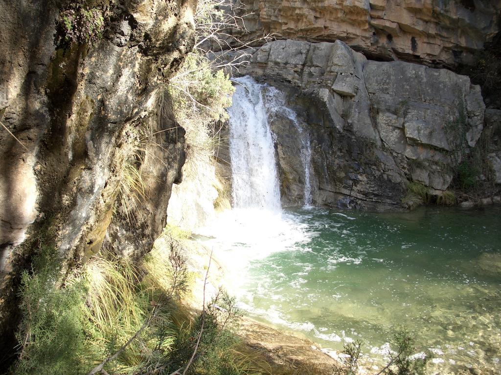 Masía La Posada Del Río Carbo Vilafermosa del Riu  Exterior foto