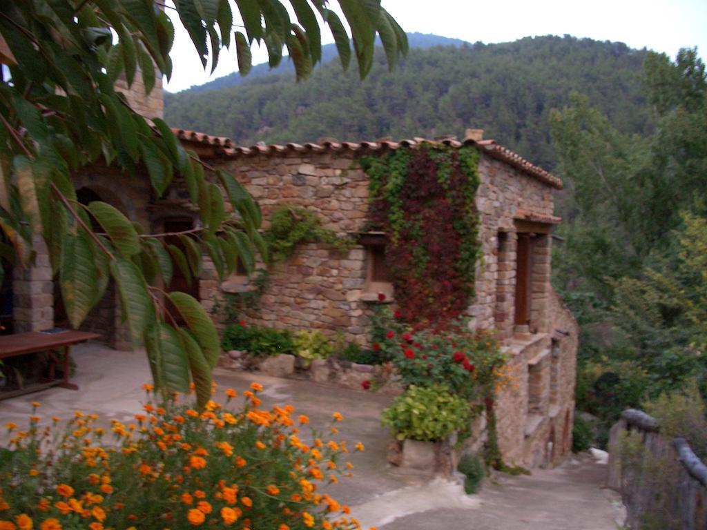 Masía La Posada Del Río Carbo Vilafermosa del Riu  Exterior foto