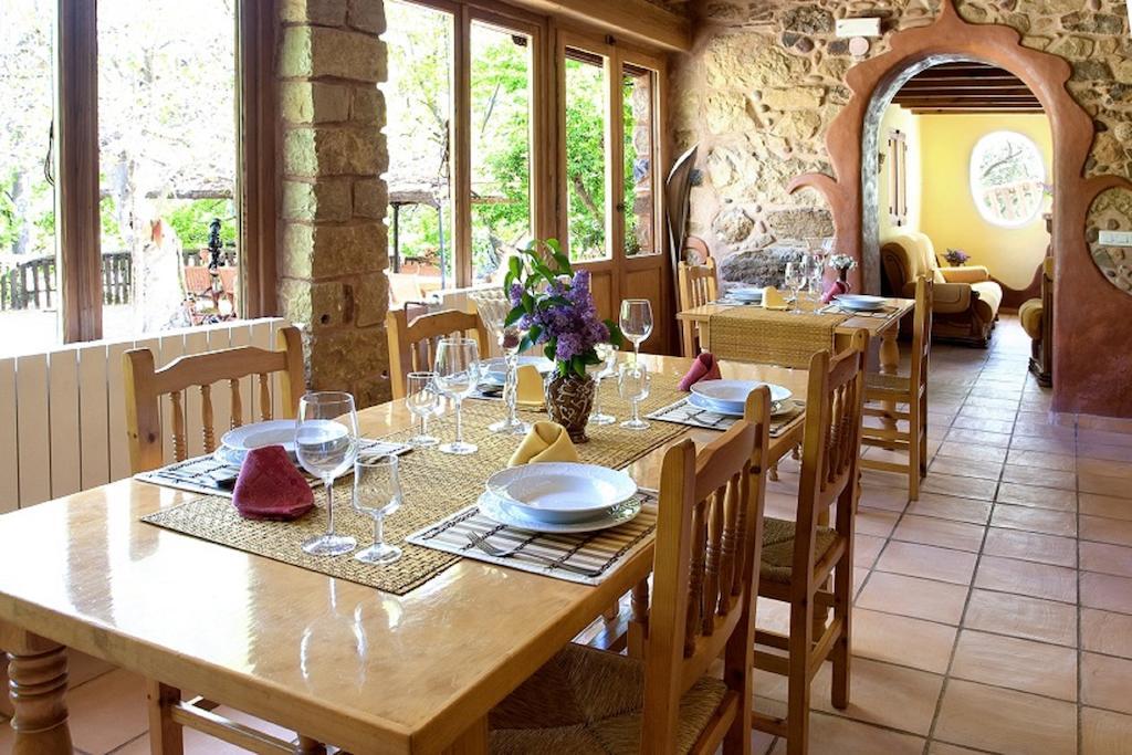 Masía La Posada Del Río Carbo Vilafermosa del Riu  Exterior foto