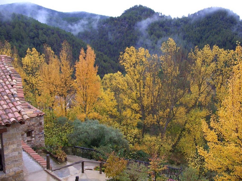Masía La Posada Del Río Carbo Vilafermosa del Riu  Exterior foto