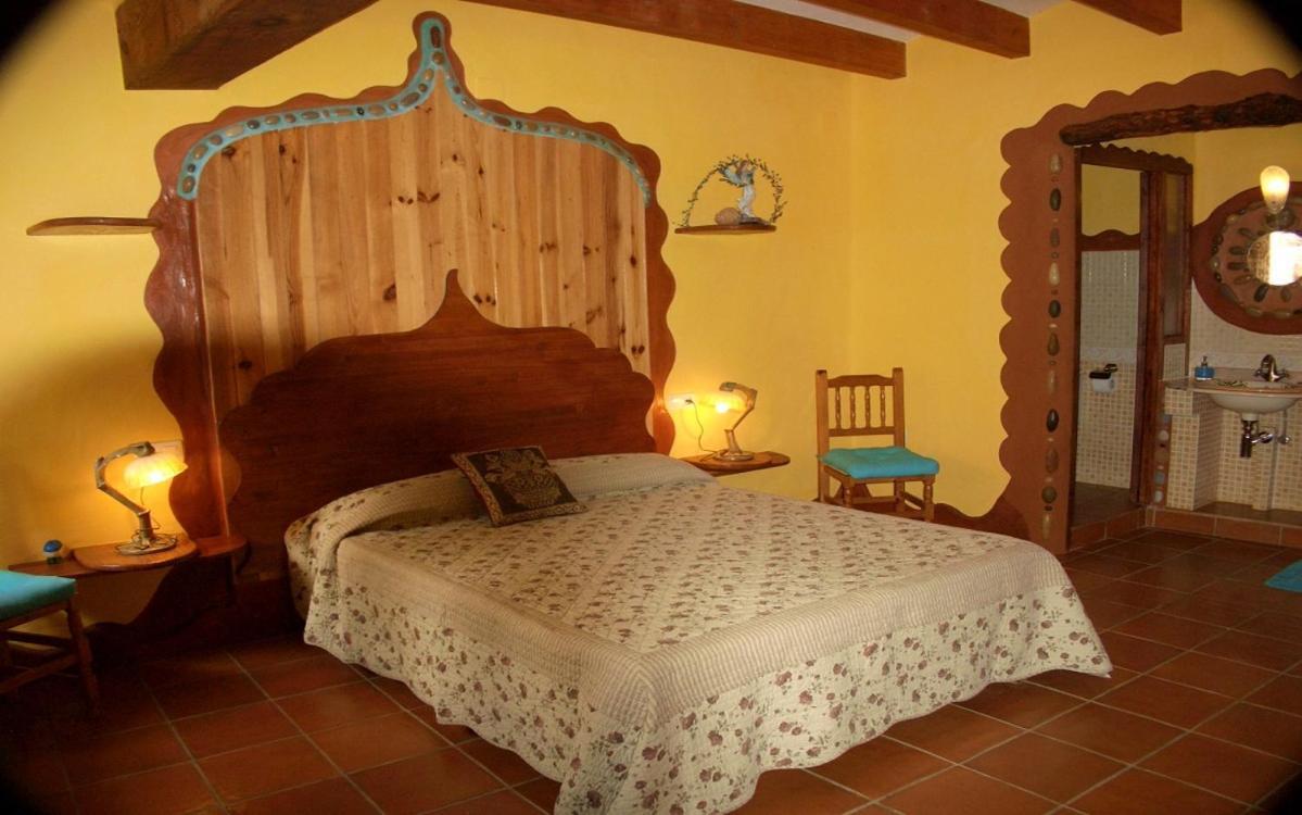 Masía La Posada Del Río Carbo Vilafermosa del Riu  Exterior foto